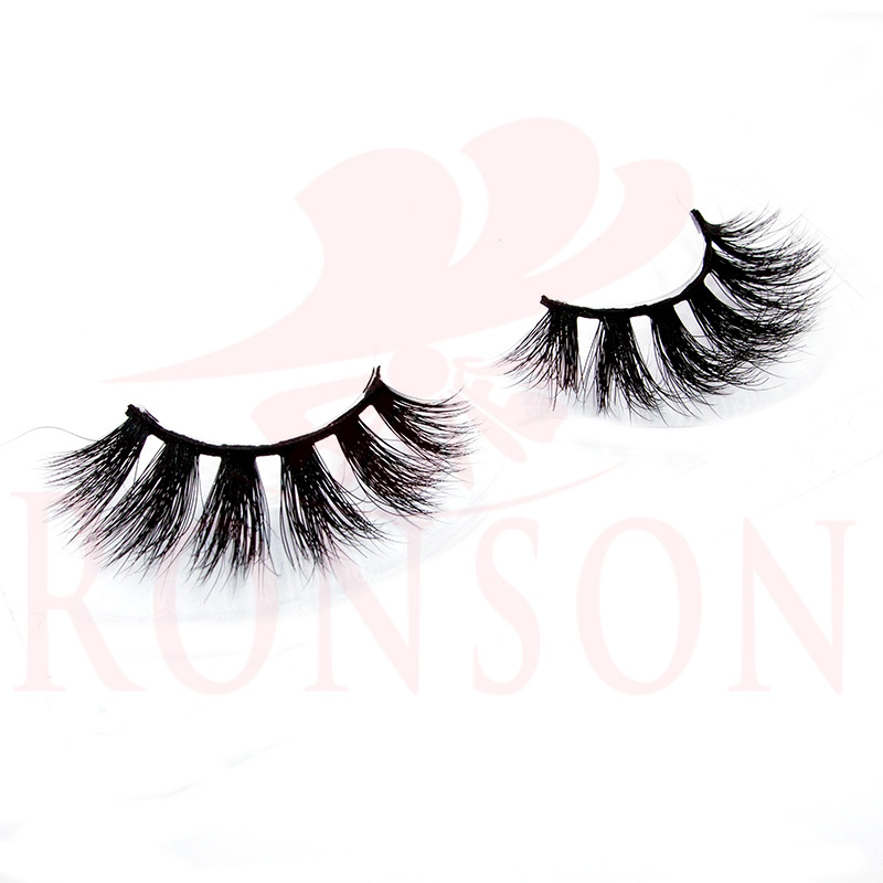 3d mink lashes crossing clusters 2